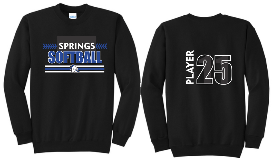 CSHS SOFTBALL PLAYER SWEATSHIRT 2025