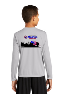 Troop 603 YOUTH Long Sleeved Performance T-Shirt